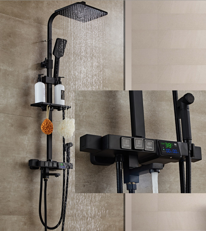 Buy cheap Multi Function OEM Thermostatic Intelligent Bathroom Shower Faucet product