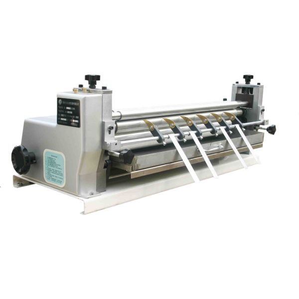 Electric Album Making Machine Single Side White Latex Gluing Machine 0.05mm Thickness