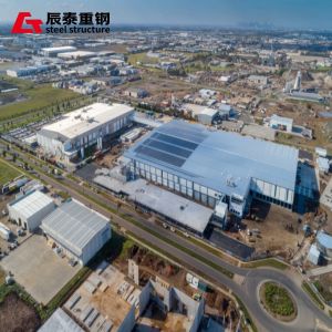 Flexible Prefabricated Steel Structure Warehouse Space Utilization High Load