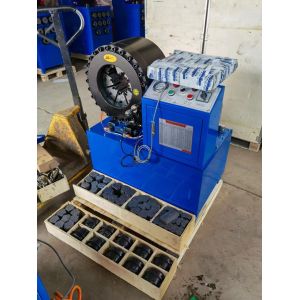 Buy cheap 4 Inch Industrial Braided Hose Crimping Machine 3kw Compact Structure from wholesalers