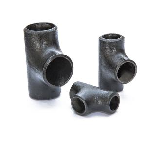 Buy cheap DN15 Astm A105 Sch40 Carbon Steel Equal Tee Seamless product
