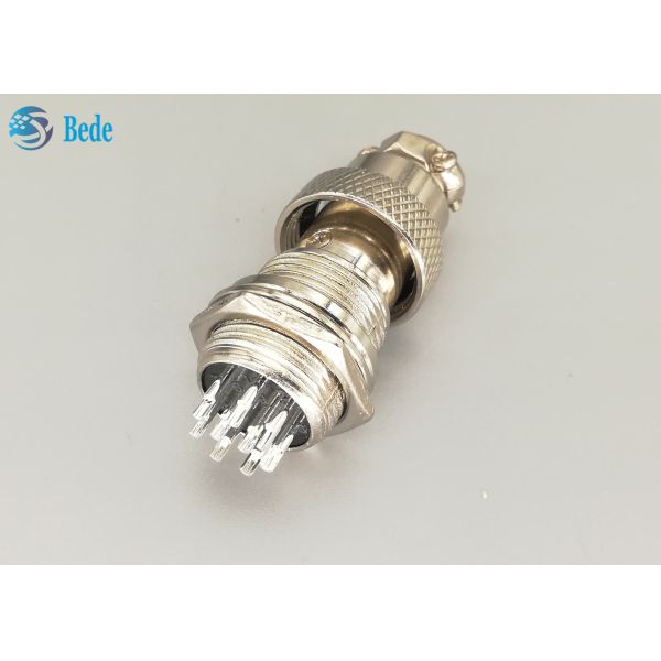 7 Pin Gx16 Aviation Connector M16 Connectors Plug And Socket Sets For Rail Transit