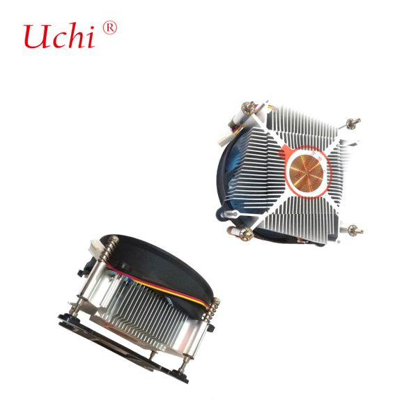 12V Dc Copper Center Radiator TDP 75W For Pc Processor Cooling 4 Pin PWM Socket 1700 1200 1150 1151 1155 1156 Cpu Air Cooler Fan