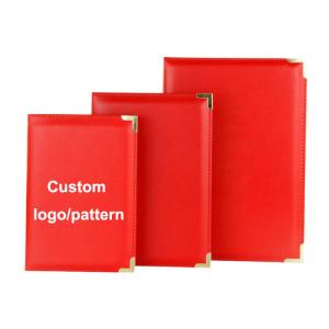 Buy cheap Double Sided Graduation Certificate Holder A4 PU Leather For Diploma product