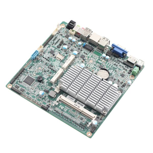 OEM Fanless Mini Itx Motherboard , Desktop Computer Motherboard With A DDR3 Ram Socket
