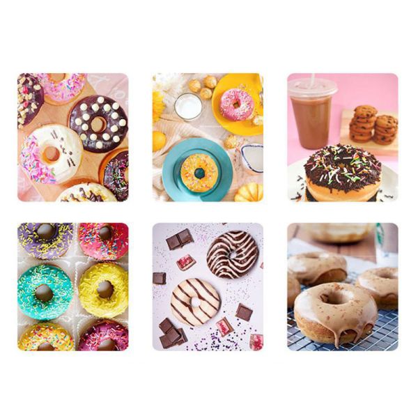 Mechanical And Electric Doughnut Making Machine With 6 Holes