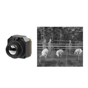 Uncooled Thermal Infrared Surveillance Camera Module LWIR 640x512 17μM