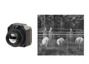 Buy cheap Uncooled Thermal Infrared Surveillance Camera Module LWIR 640x512 17μM product