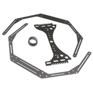 Japan Carbon M40 Compression Molding Carbon Fiber Quadcopter Frame 3mm