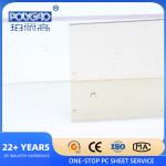 Polycarbonate Transparent PC Skylight Roofing Panel Covers Awning Canopy clear