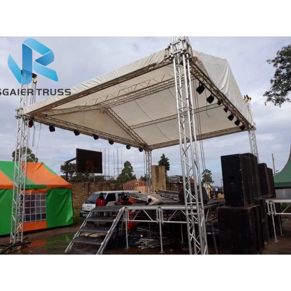 Studio / Event Curved Aluminum Truss Roof Systems High Loading Capacity