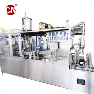 Buy cheap Pneumatic Lifting Aseptic Gable Box Filling Machine for Milk Carton Packing Container product