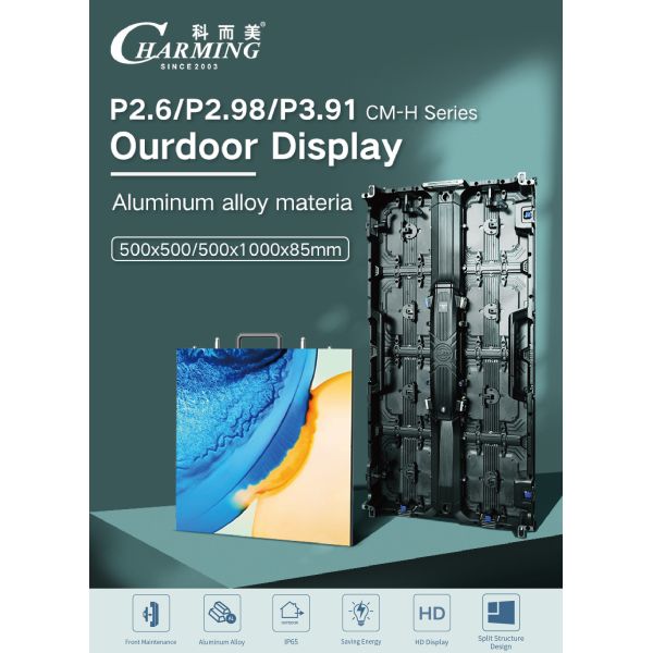 Fixed Indoor Rental LED Screen P2.6 Church Led Video Wall 4K HD Screen 500*1000mm