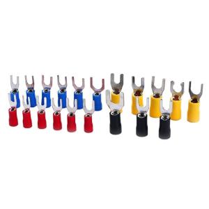 Buy cheap Insulated Supply Ring Fork Crimp Terminals Pure Copper product