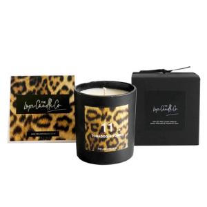 Buy cheap 100% Natural Organic Handmade Jar Candles Scented Soy Wax Candle Leopard Printing product
