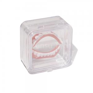 China 3 Inch Dental Pillow Boxes , Membrane Tooth Box For Denture Storage on sale