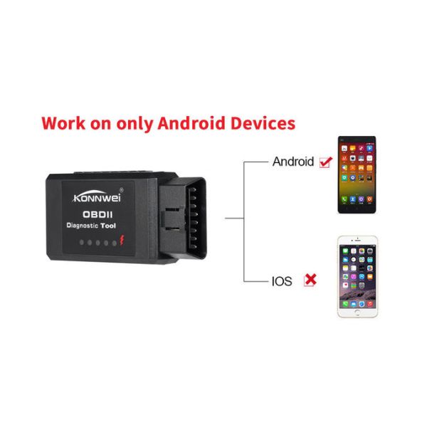 Mini Elm327 Obd2 Diagnostic Scanner Code Reader Gsm Tracker Pic18f25k80 KONNWEI KW910
