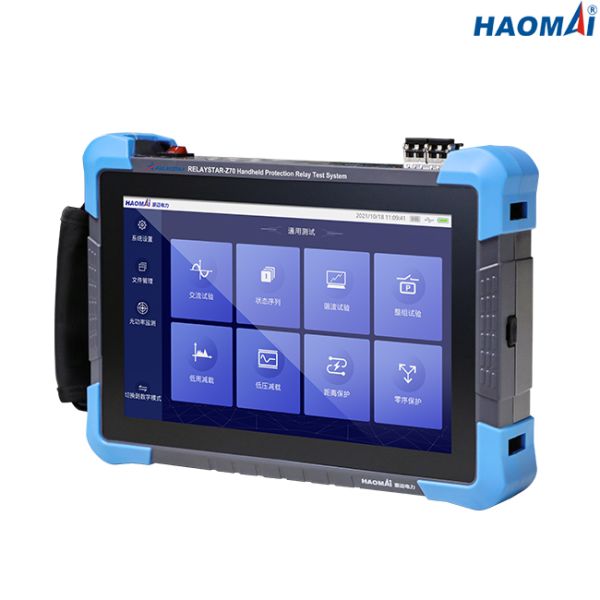 Protection Relay IEC 61850 Testing Set 3 Phase 2.7kg Handheld