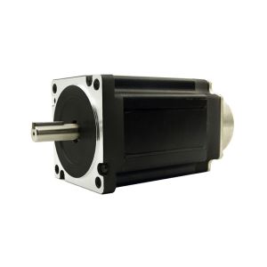 Buy cheap NEMA34 size 86mm Stepper motors with brake motor torque 8.5N.m(1215oz-in) shaft diameter 12.7/14mm 6.0A product