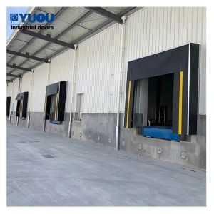Industrial Loading Bay Dock Shelters Seals Polyester Fabric Collapsible 3200mm