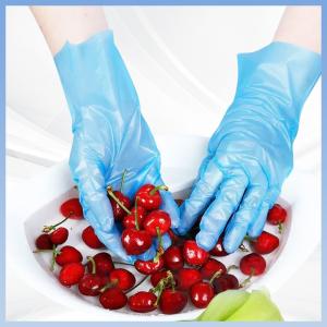 China FDA Disposable TPE Gloves Abrasion Resistant Food Safe Disposable Gloves on sale