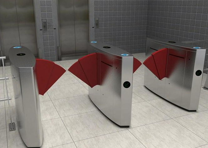 Security crowd control checkpoint durable flap turnstile nice quality