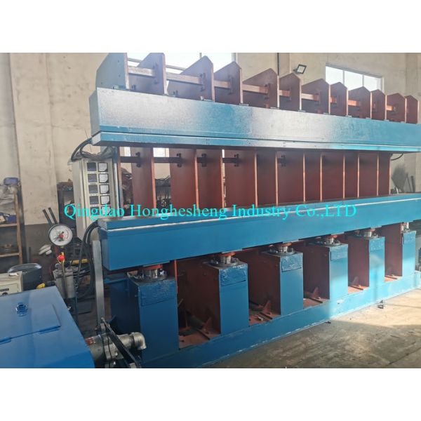 Tire Tread Grooving Machine Double-C Type Vulcanizing Press With CE ISO Certificate