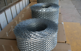Brickwork Masonry Wire Mesh Galvanized / Stainless Steel Metal Lath For Plaster
