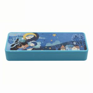 Custom Sublimation Pencil Holder Case School Supplies Plastic Blanks Sublimation