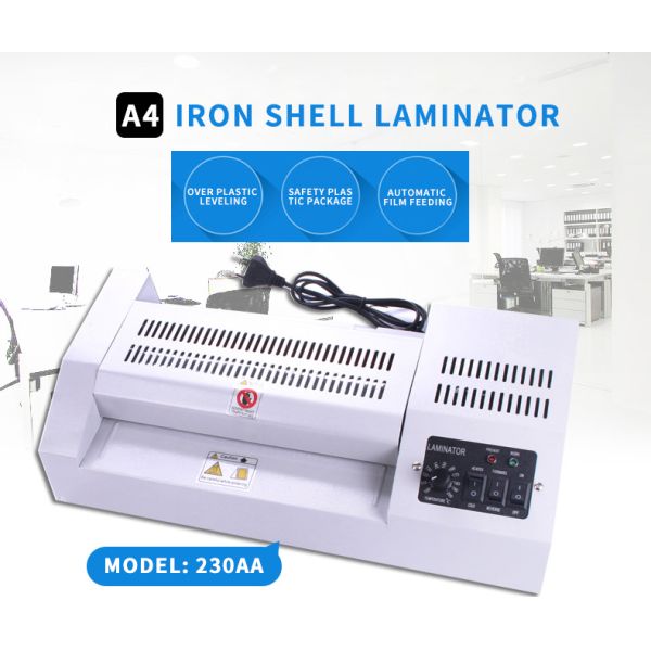 600mm/min Laminating Speed Efficiently Seal ID Card Photos with A4 Laminating Machine