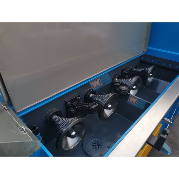 Medium 380V AC Copper Wire Drawing Machine Outlet 0.17-0.7MM