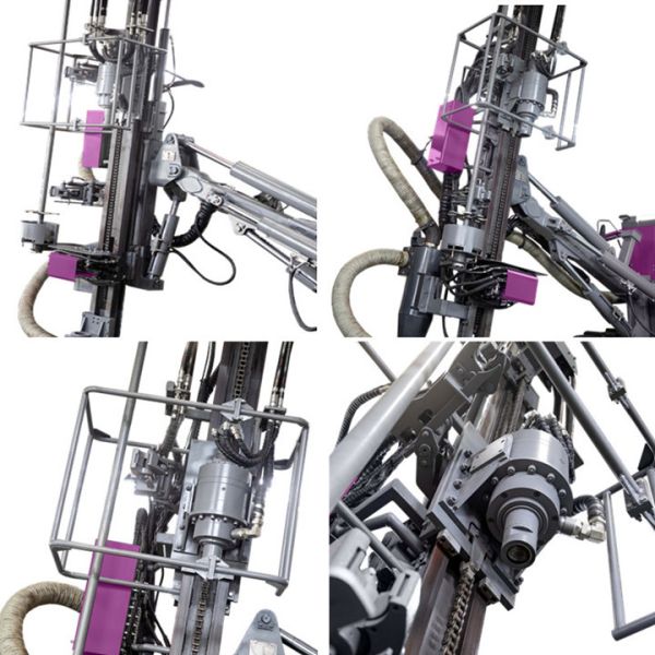 180° Rotary Borehole DTH Drilling Machine Mining Hydraulic Drilling Rig Integrated Drilling Equipment