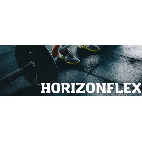 Easy to Install and Removal Straight Edge Rubber Floor Tiles 1mx1mx20mm with Multicolor EPDM Flecks