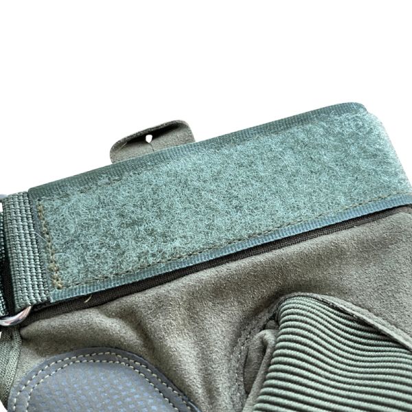 Protection Safety Training Gloves Green Half Finger Customized for Ultimate Protection