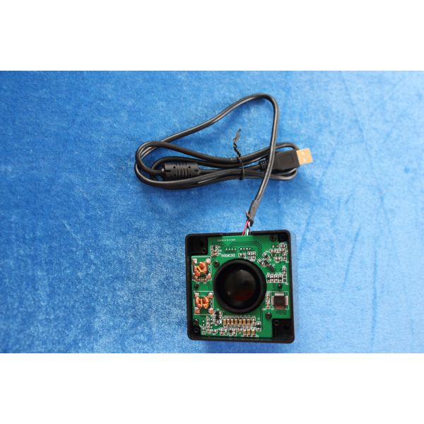 400DPI Military EMC Trackball Module Rear Panel Mounted USB 2.0