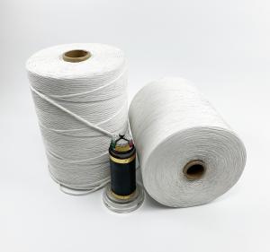 Buy cheap Low Smorking White 1200Tex FR PP Filler Yarn Fire Resistant For Cable product