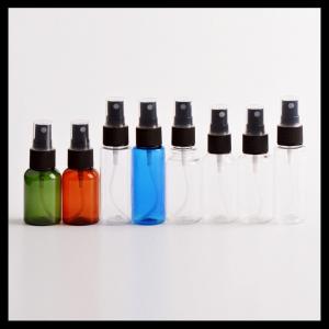 China Clear Blue Green Amber Plastic Spray Bottles 30ml 40ml Empty Oral Spray Bottle on sale