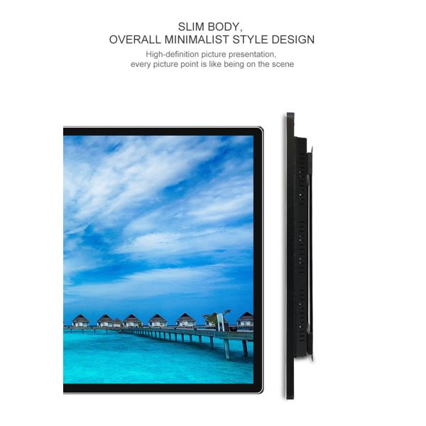 43" 55 Inch Explosion Proof Liquid Crystal Led Hotel Wall Mount LCD Display
