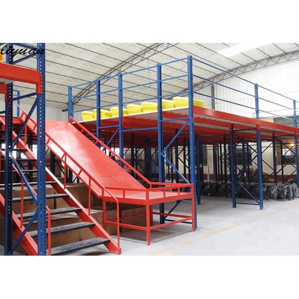 1000-5000 Kgs Structural Steel Mezzanine , Steel Mezzanine Floor Construction