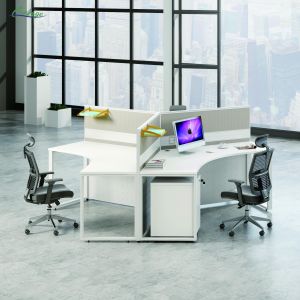 Buy cheap 30mm Panel Thickness Screen Separation Work Stations Customizable Solutions and Features product