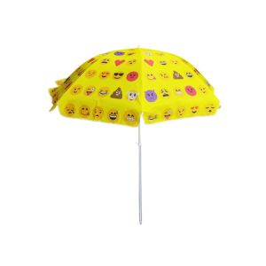 Buy cheap Compact Big Promotional Yellow Beach Umbrella , Personalized Beach Umbrella product