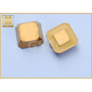 Buy cheap Golden Tungsten Carbide Inserts CNMA / CCMT / CNMG / CNMM Type OEM Service product