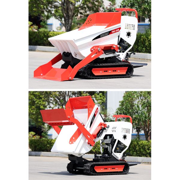 Robust Tracked Mini Dumper Smooth Operation High Performance