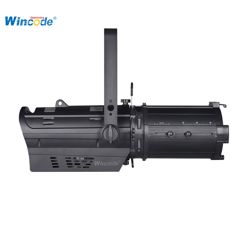 200W CRI≥95 Bi-color LED Leko Profile Spot Light for TV Broad Cast Studio Room