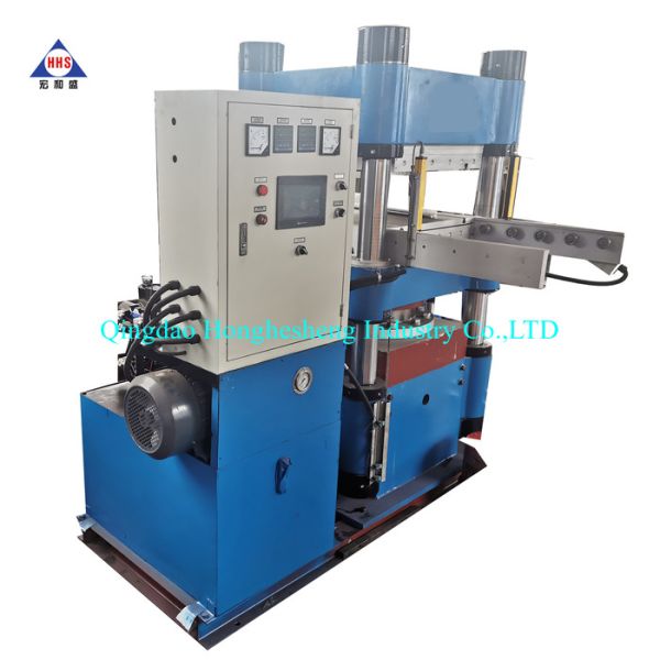 4KW Plate Vulcanizing Press 100T 600*600mm Rubber Vulcanizing Press Machine