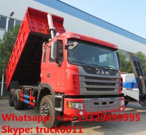 China China High reliability JAC Gallop 6x4 tipper truck 30ton 40ton 50ton Dump truck Lifting system dise Jianghuai tipper on sale