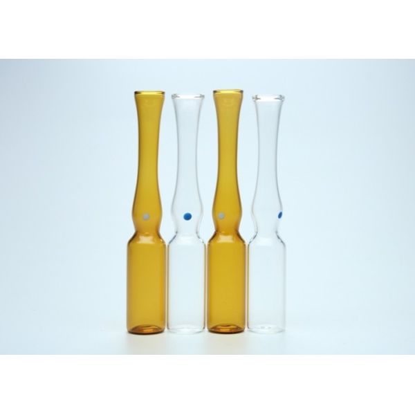 Empty Glass Ampoules 1ml Capacity For Liquid Medical YBB / ISO Standard
