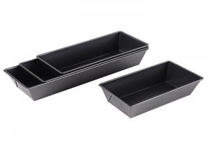 Buy cheap RK Bakeware China Foodservice NSF Mini Champagne Aluminum Loaf Pans Pullman Loaf Tin Bread Pan product