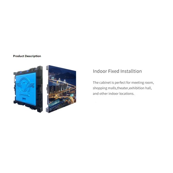 Easy Install P5 Indoor LED Screen Panel Customized With SMD2121 LED Chip