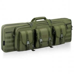 China Oem 36 Inch 42 Inches Lockable Tactical Rifle Case Gun Bag For Outdoor Shooting on sale